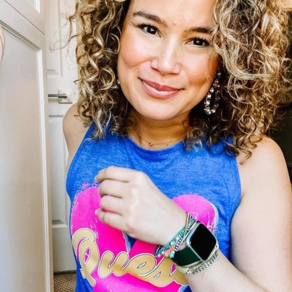 Stella & Dot | Versatile💗Hot Pink+Crystal Rhinestone+Silver Neon DreamEa… - Picture 9 of 16